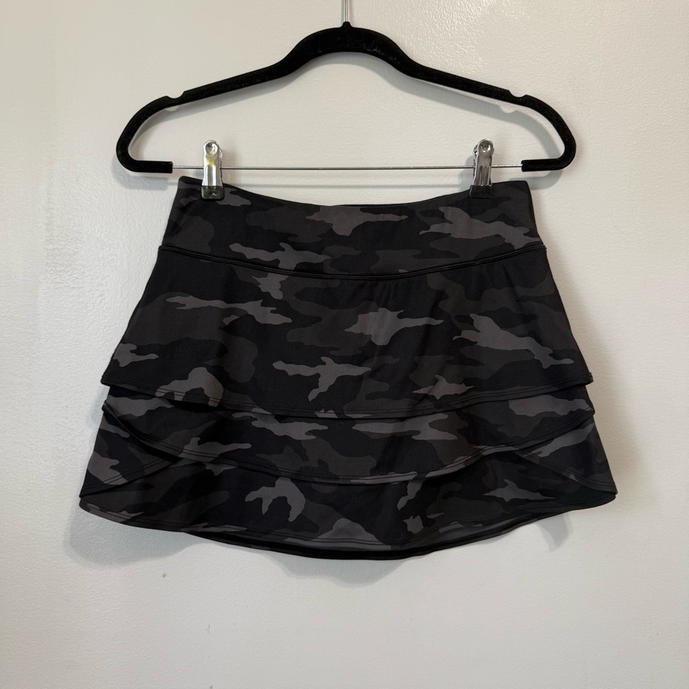 Athleta Girl Camo Lux Print Swing Skort Size XXL/16